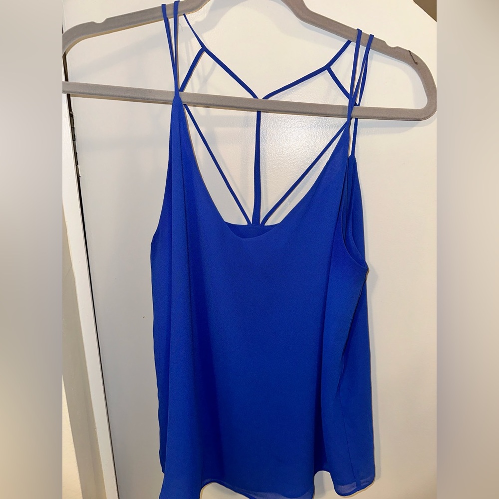 Vivid Blue Tank Top